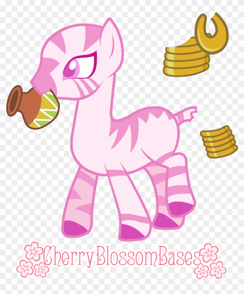 My Little Pony Friendship Is Magic Zebra Base By Barista - Cartoon #375125