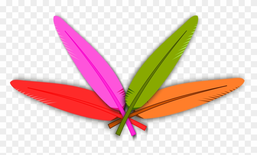 Free Colored Feather - Feather #375236