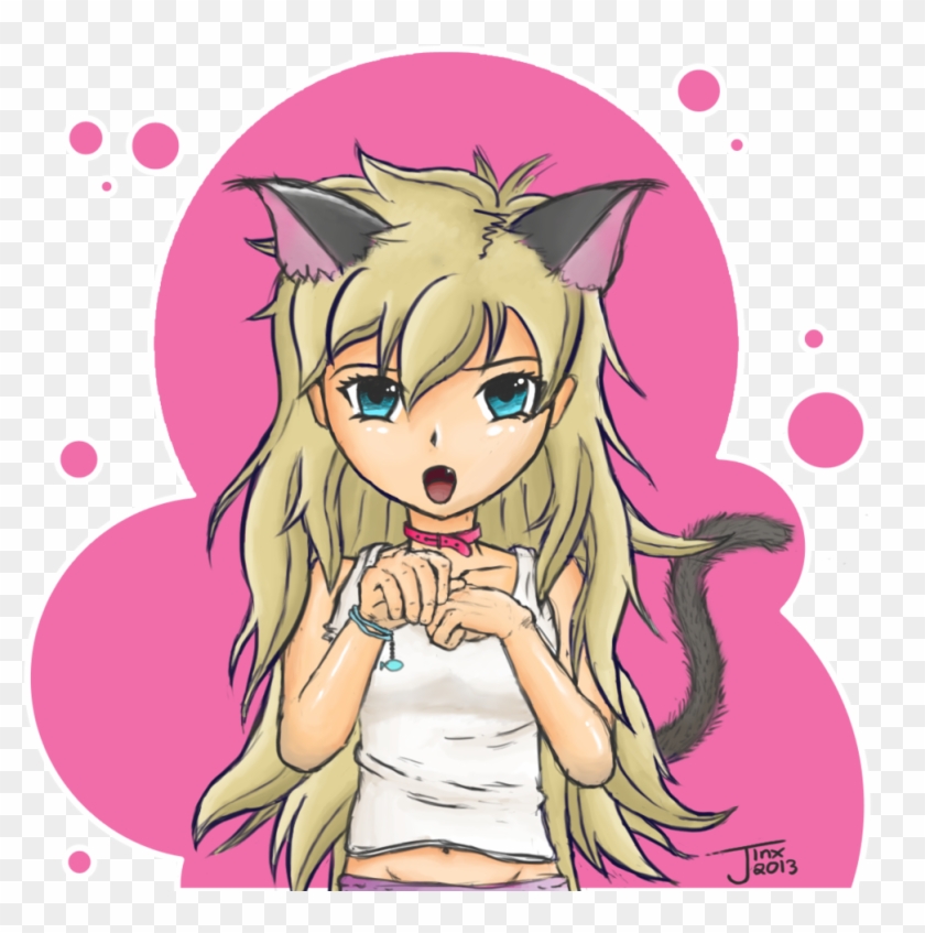 Cat Girl By Jinxdrawings Cat Girl By Jinxdrawings - Cat Girl Minecraft Anime #375244