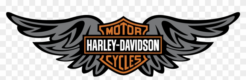 Harley Davidson Logo Silhouette At Getdrawings Com - Harley Davidson Logo With Wings #375349