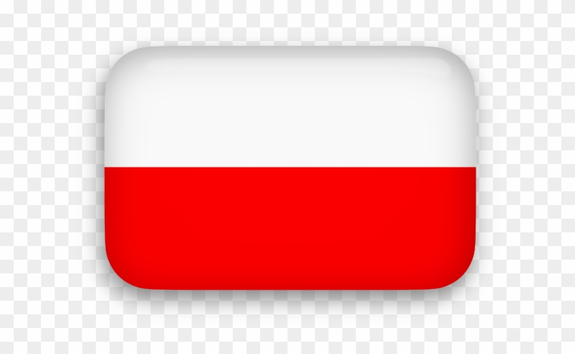 Poland Flag Clipart - Polish Flag Transparent Background #375432