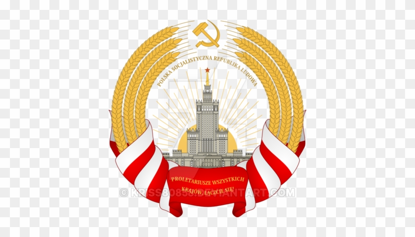 Polish Socialist People's Republic State Emblem By - Polish Soviet Socialist Republic #375462