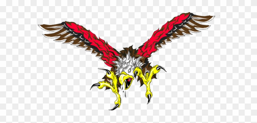 Eagle Logo Design Colored #375466