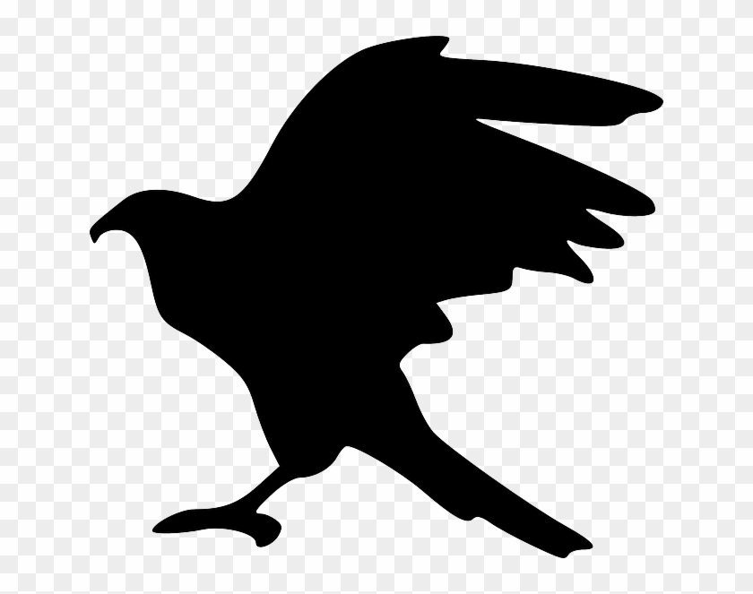 Silhouette Eagle, Bird, Flying, Silhouette - Eagle Silhouette Png #375515