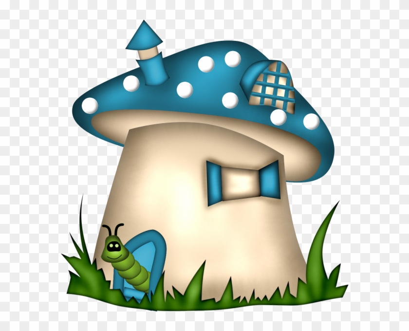 Mushroom House - Mushroom House Clipart Png #375529