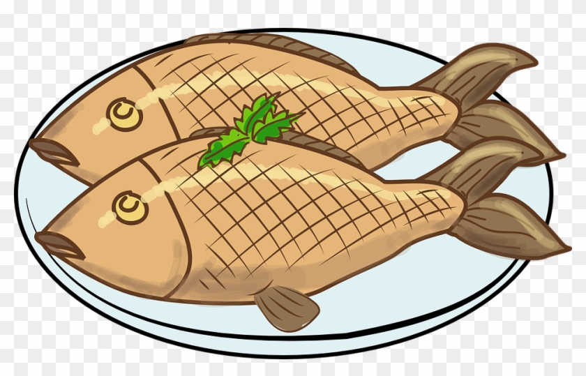 Meat Clipart Fried Fish - Fried Fish Clip Art #375712