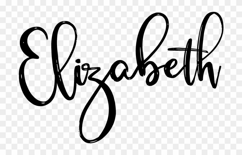 Elizabeth - Calligraphy #375757