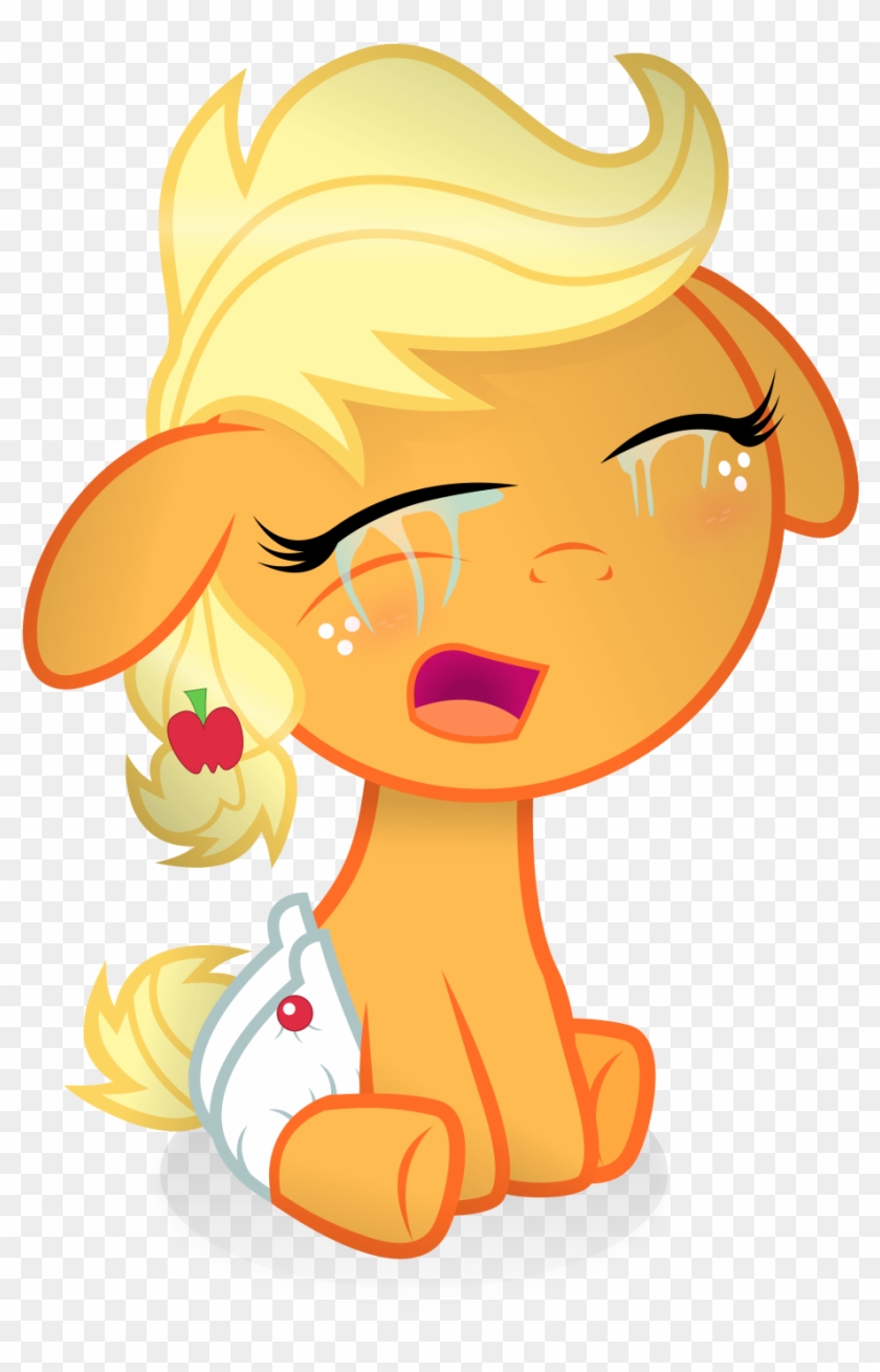 My Little Pony Friendship Is Magic Applejack Filly - My Little Pony Baby Applejack #375827
