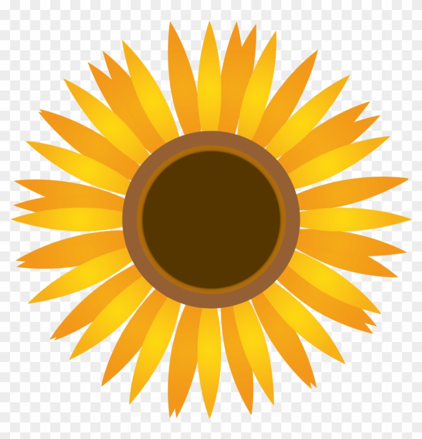 Common Sunflower Clip Art - ひまわり 花びら イラスト #375859