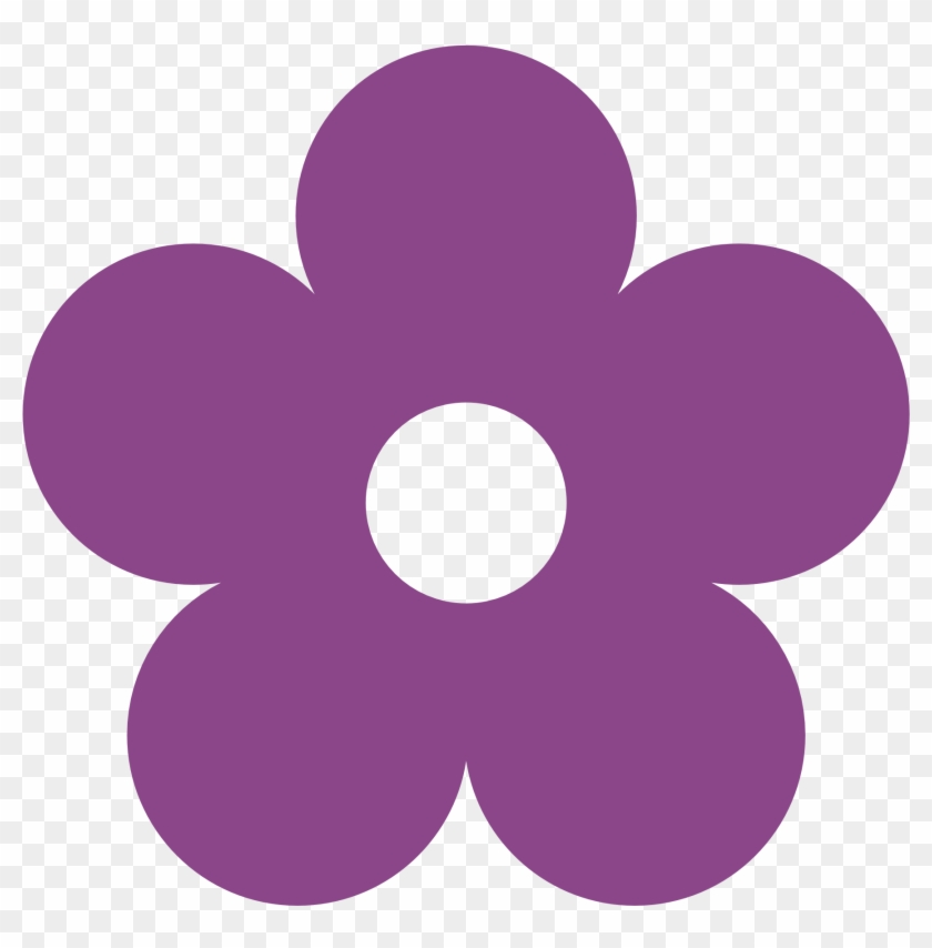 Clipart Info - Clip Art Purple Flower #375906