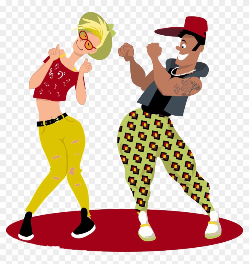 Dance Cartoon Royalty-free Illustration - Funny Dance Cartoon #375926