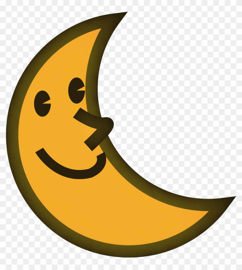 Crescent Moon Cartoon 16, - Crescent #376001