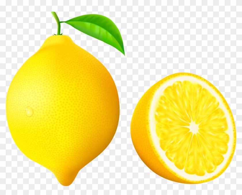 Lemon Clipart Vector - Lemon Png Vector #376180
