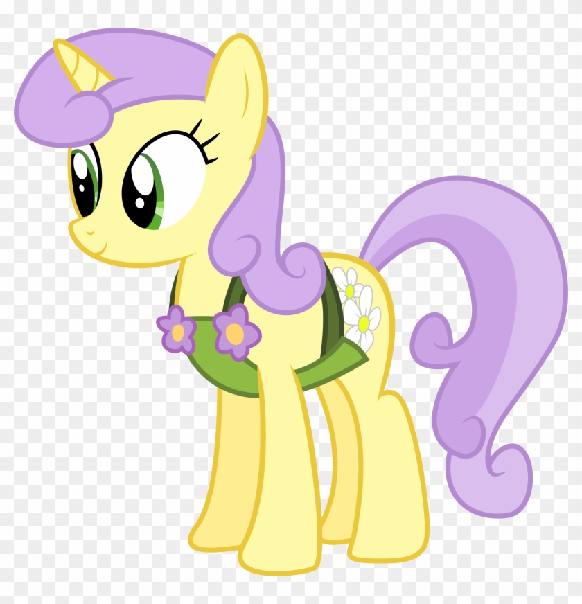 [vector] Flower Pony By Deratrox - My Little Pony Sunshine Petals #376242