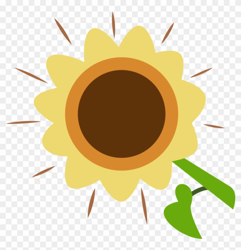 Wild Flower/helia Cutie Mark By Chainchomp2 - Mlp Sunflower Cutie Mark #376232