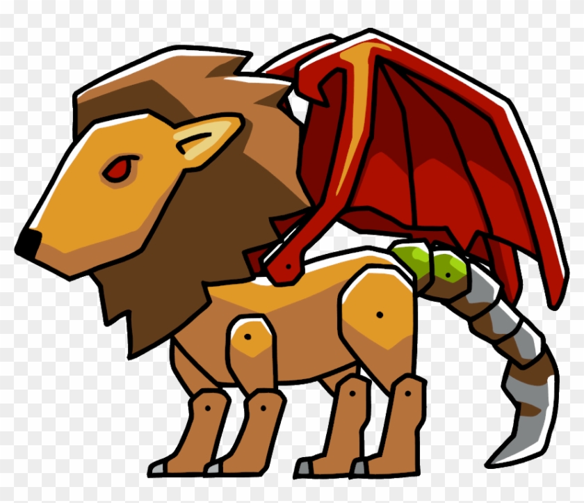 Thumbnail For Version As Of - Scribblenauts Manticore #376307