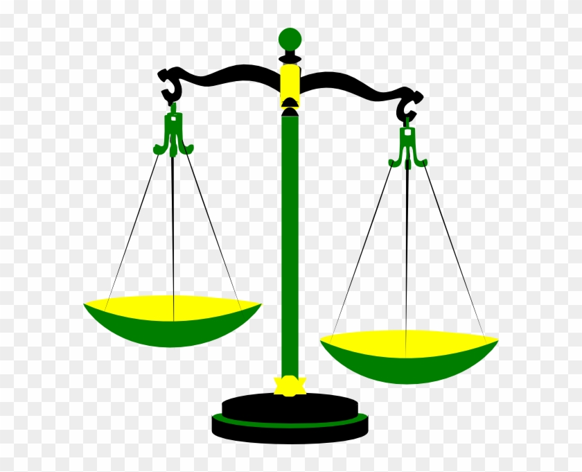 Criminal Clipart Png - Scales Of Justice Clip Art #376405