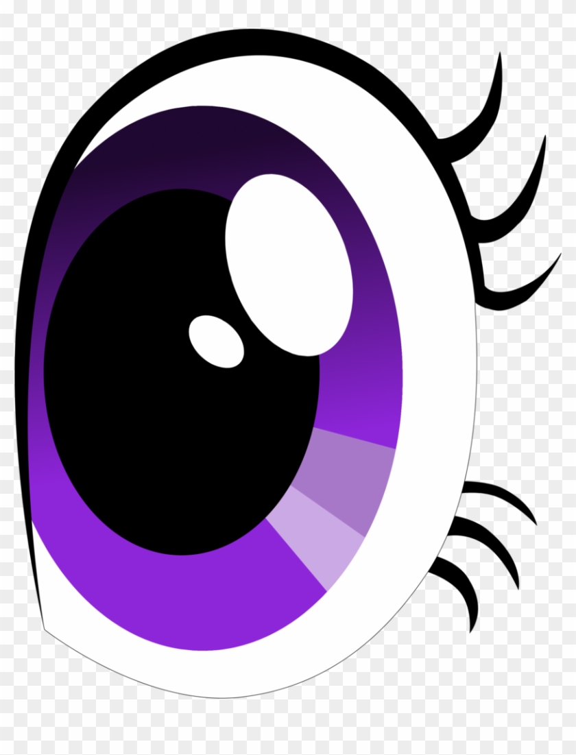 Twilight Sparkle Eye Color Drawing - Twilight Sparkle Eyes Vector #376439