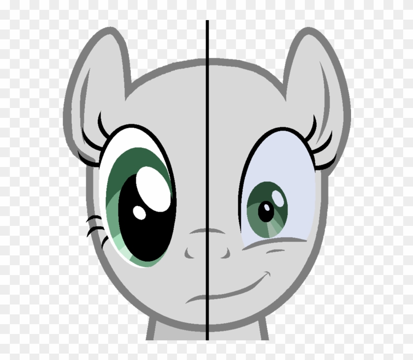 Drawn My Little Pony Snooty - My Little Pony Base Face #376486