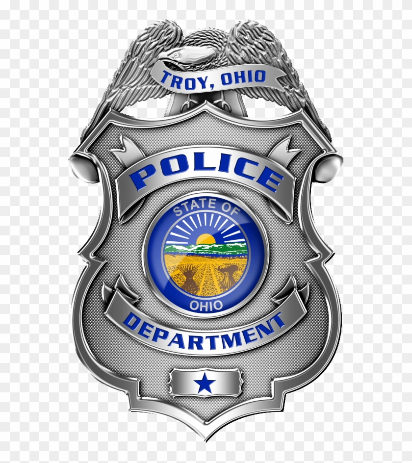 Shield Clipart Blank - Troy Ohio Police Department #376489