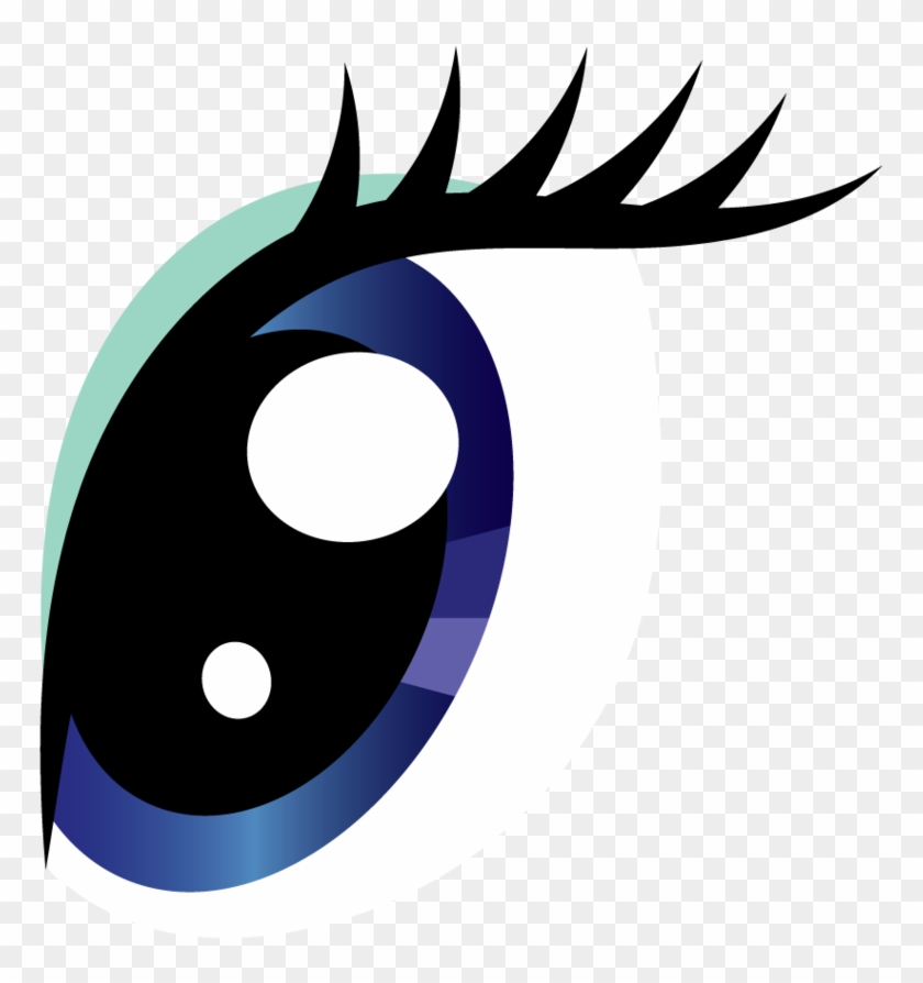 My Little Pony Rarity Eye Design By Santamouse23 On - Art #376514