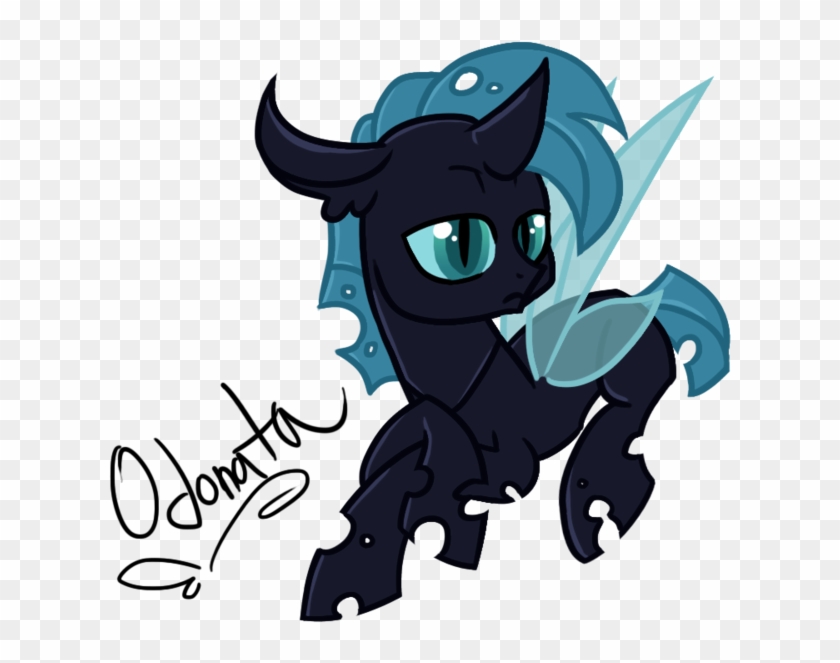 Changeling Oc By Zoidledoidle - Mlp Half Changeling Oc #376524