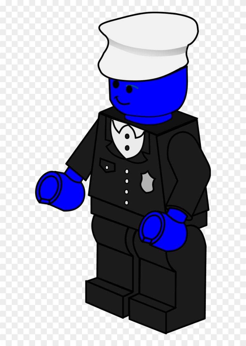 Lego Town Policeman - Lego Police Man #376564