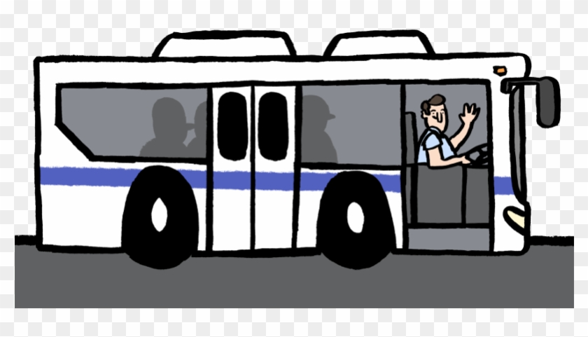Mta Clipart Clipground Rh Clipground Com Police Motorcycle - Nyc Bus Cartoon #376610