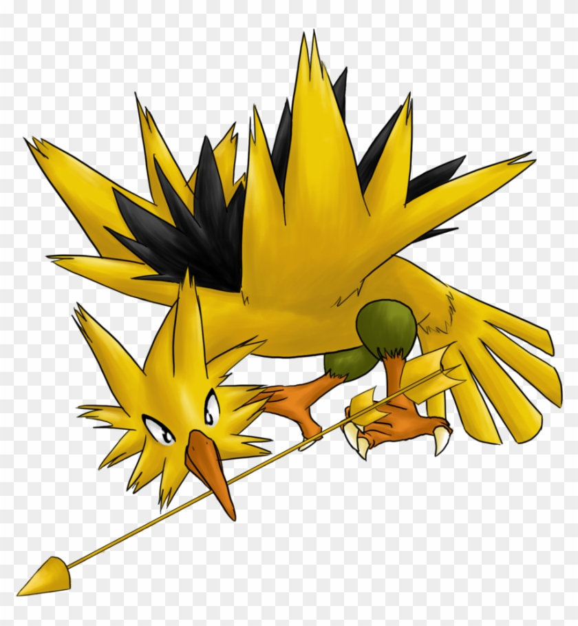 Pokemon Mega Zapdos - Zapdos Shiny #376653