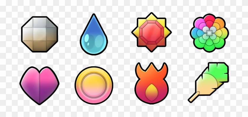 Kanto 6 Generation Badges By Mucrush - Kanto #376680