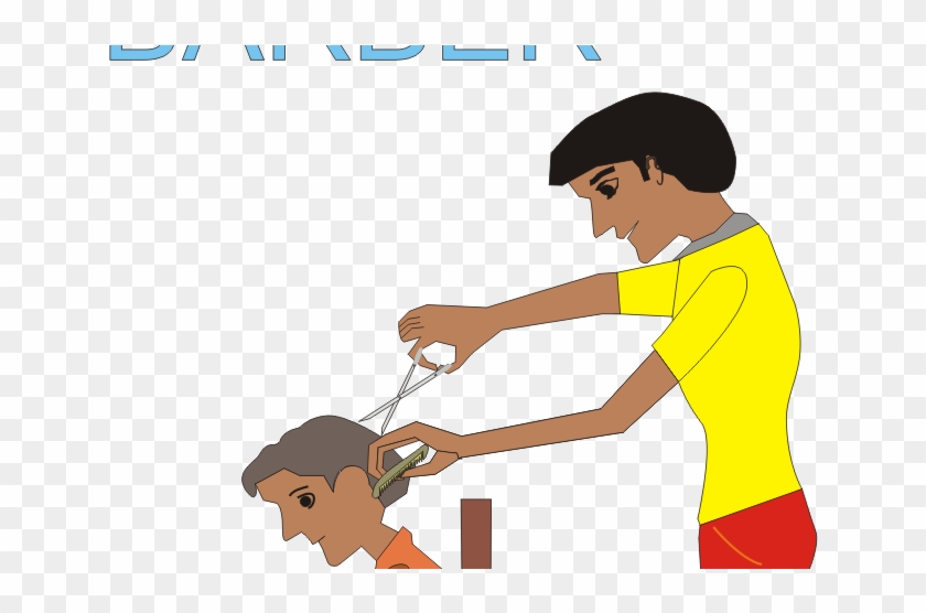 Indian Barber Cartoon - Free Transparent PNG Clipart Images Download