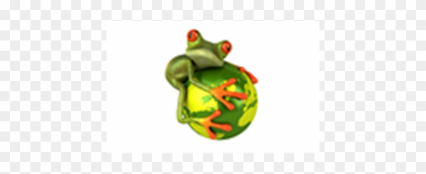 Free Frog 3d Wallpaper For Desktop - Hugging Earth Frog Car Sticker For Male Green #376752