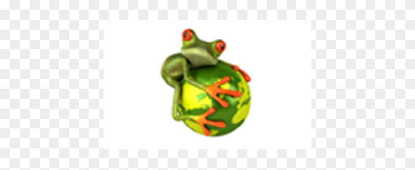 Free Frog 3d Wallpaper For Desktop - Hugging Earth Frog Car Sticker For Male Green #376752