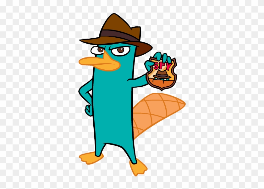 Agent Badge Clipart Police Badge Outline Clip Art - Perry Platypus Agent P #376765