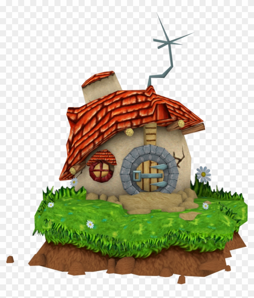 Bandicoot House Model By Crasharki - Crash Nitro Kart Model #376769