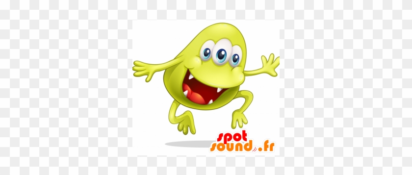 New Big Yellow Monster, Fun And Original Mascot - Mascot #376773