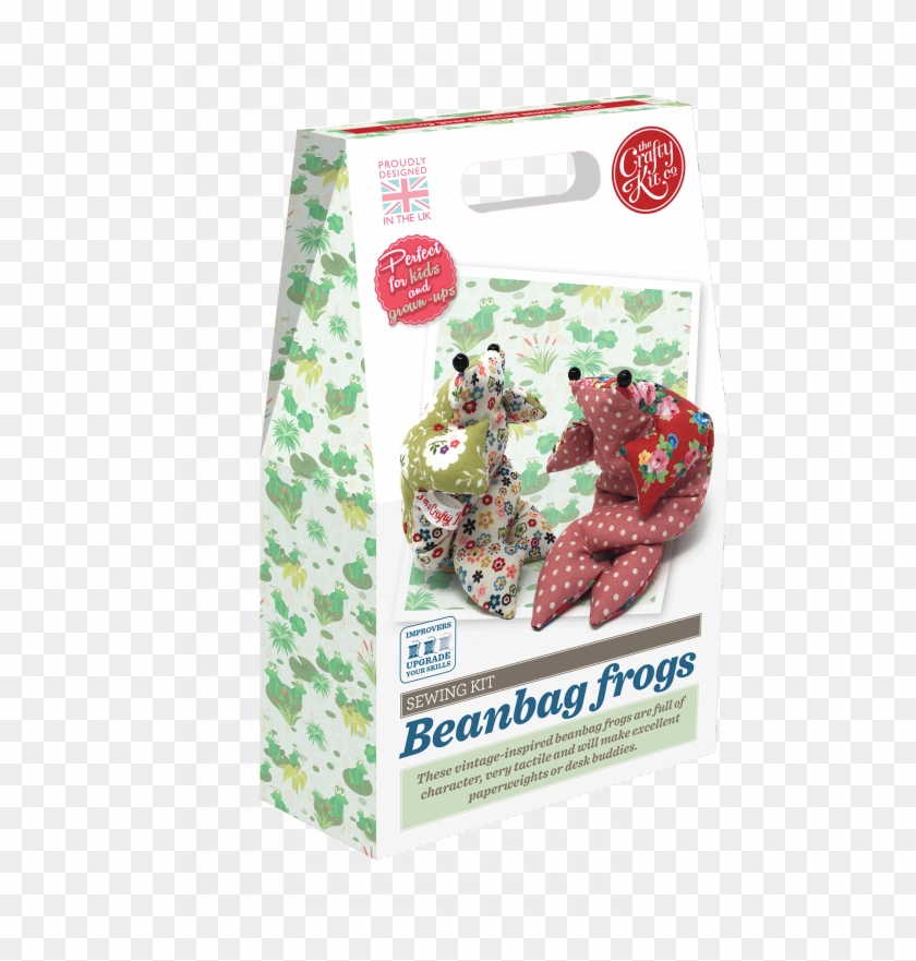 Beanbag Frog Sewing Kit - Crafty Kit Company Sew Your Own Bean Bag Frogs Kit #376791
