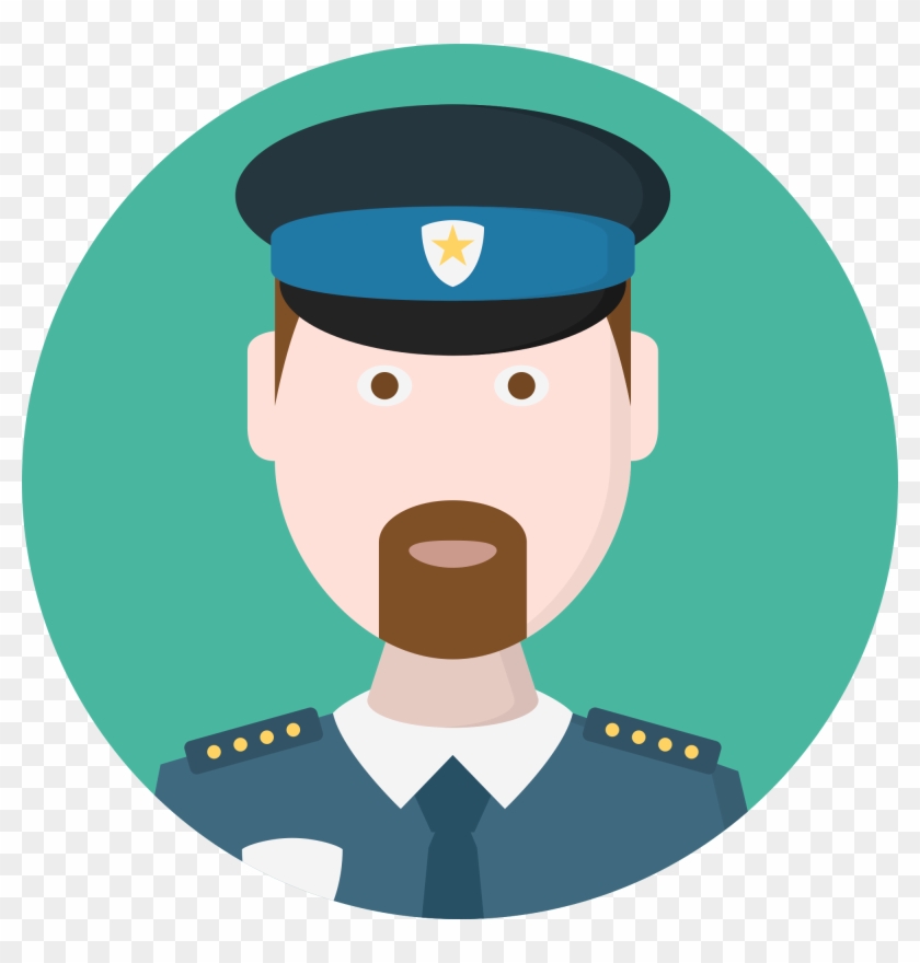 Creative Tail People Police Man - Police Man Avatar #376808