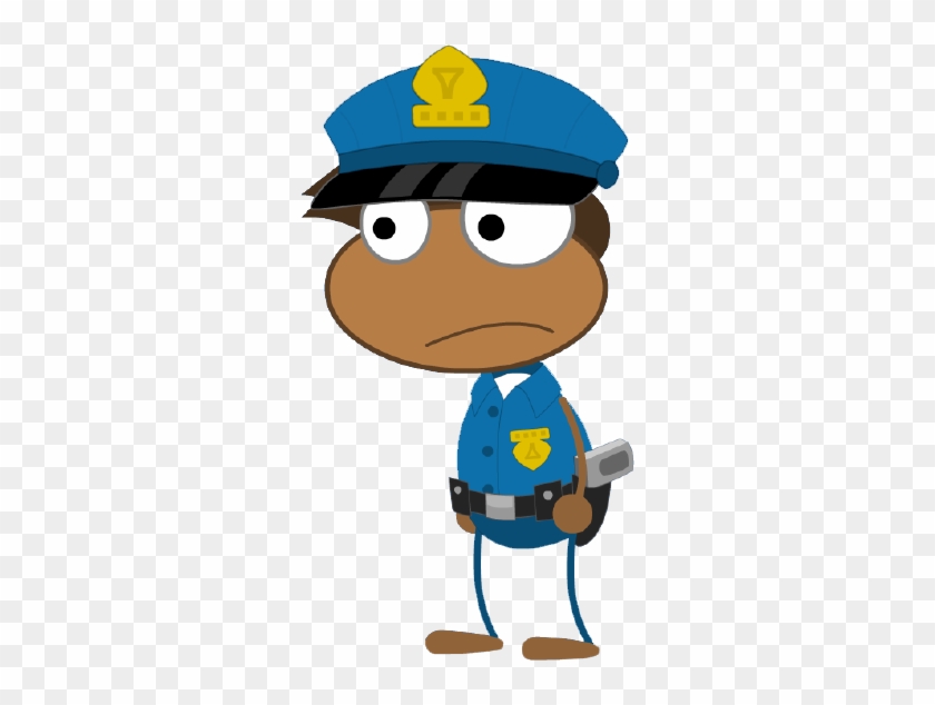 Bank Policeman - Cartoon #376809
