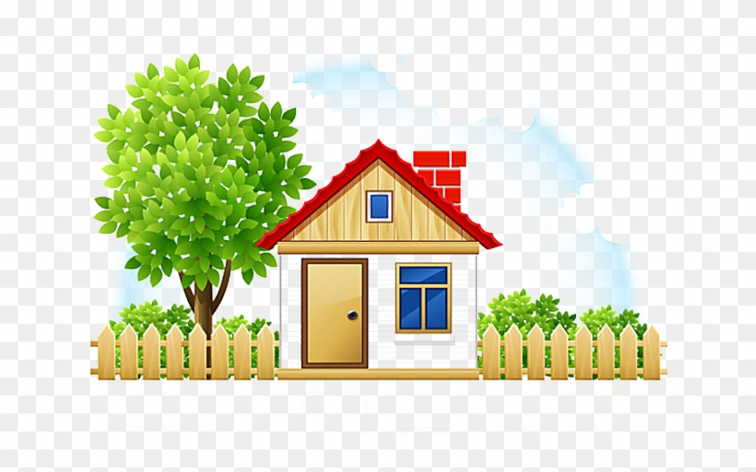 House Cartoon Drawing Cottage - House Cartoon Drawing Cottage #376884