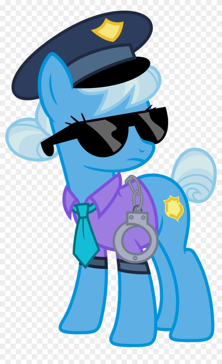 Policemare Trixie By Blah23z Policemare Trixie By Blah23z - Rainbow Dash Police #376865