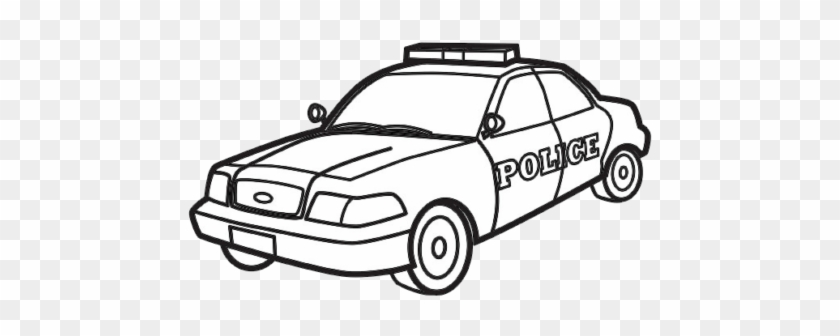 Desenhos Para Colorir De Carros Para Meninos - Police Car Colouring Pages #376885