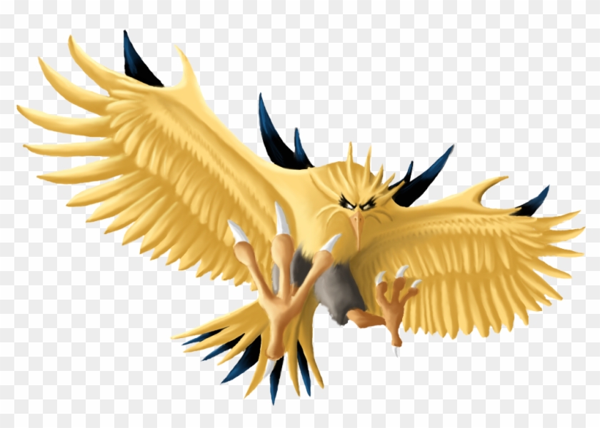 Zapdos By Legend13 - Legendarios Pokemon 3d Png #376992