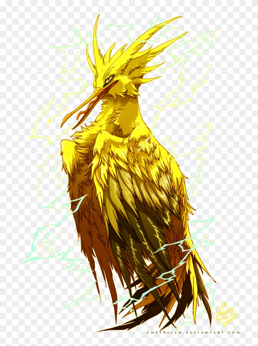 Zapdos Used Thunder Shock By Empyrisan On Deviantart - Zapdos #377013