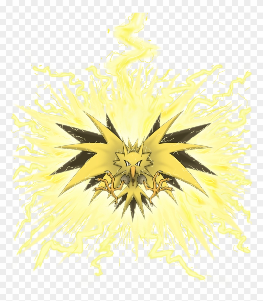 Zapdos Thunder By Shinragod - Illustration #377057