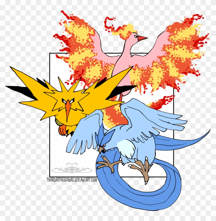 Articuno Zapdos Moltres Shiny Articuno Shiny Moltres - Moltres #377063