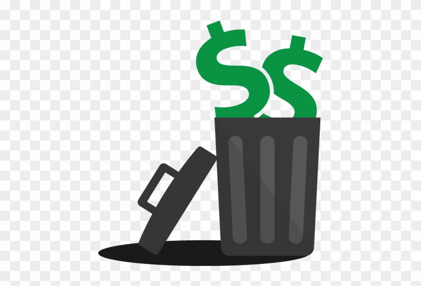 Why Spend More Than You Owe - Throwing Money Away Clipart #377090