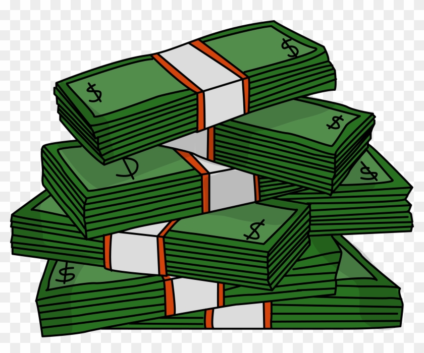 Clip Art Money Bills - Stacks Of Money Clipart #377110