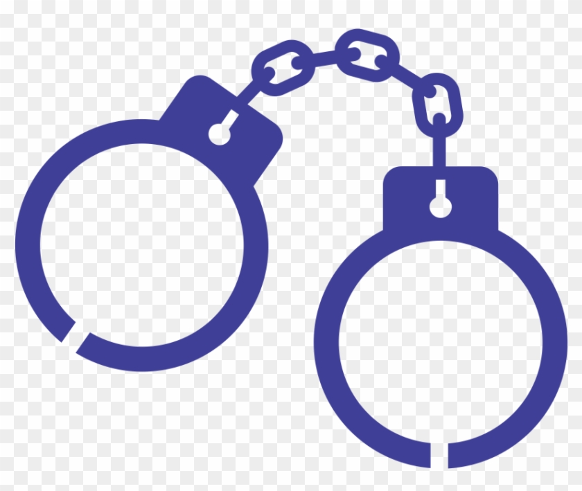 Handcuffs Prison Police Clip Art - Handcuffs Clipart #377188