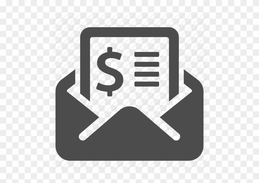 Bill, Envelope, Invoice, Letter, Mail, Money, Tax Icon - Mail Bill Icon #377160